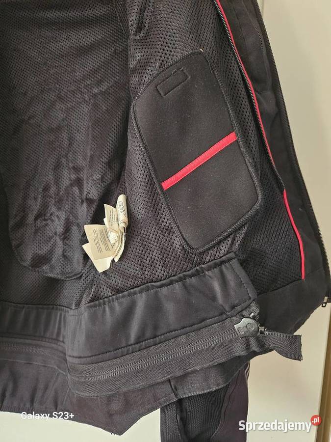 KURTKA RST SPECTRE BLACK S Tekstylna czarna