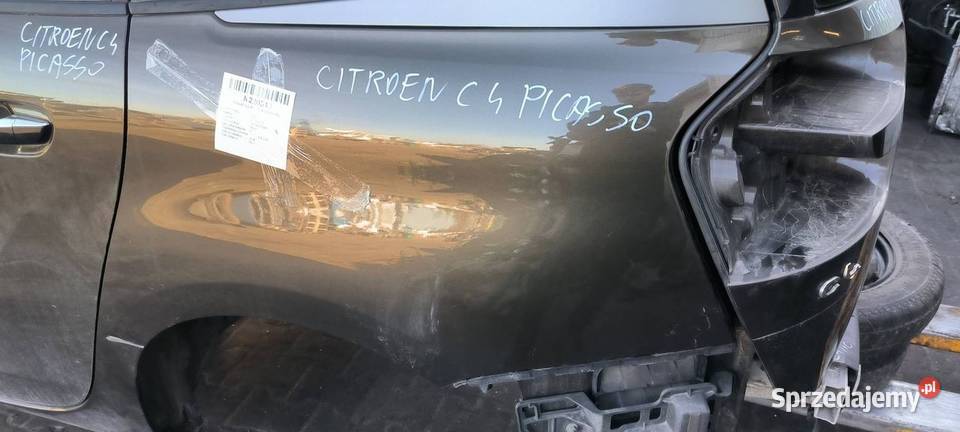 ĆWIARTKA BŁOTNIK LEWY TYŁ CITROEN C4 PICASSO KDK kujawsko-pomorskie