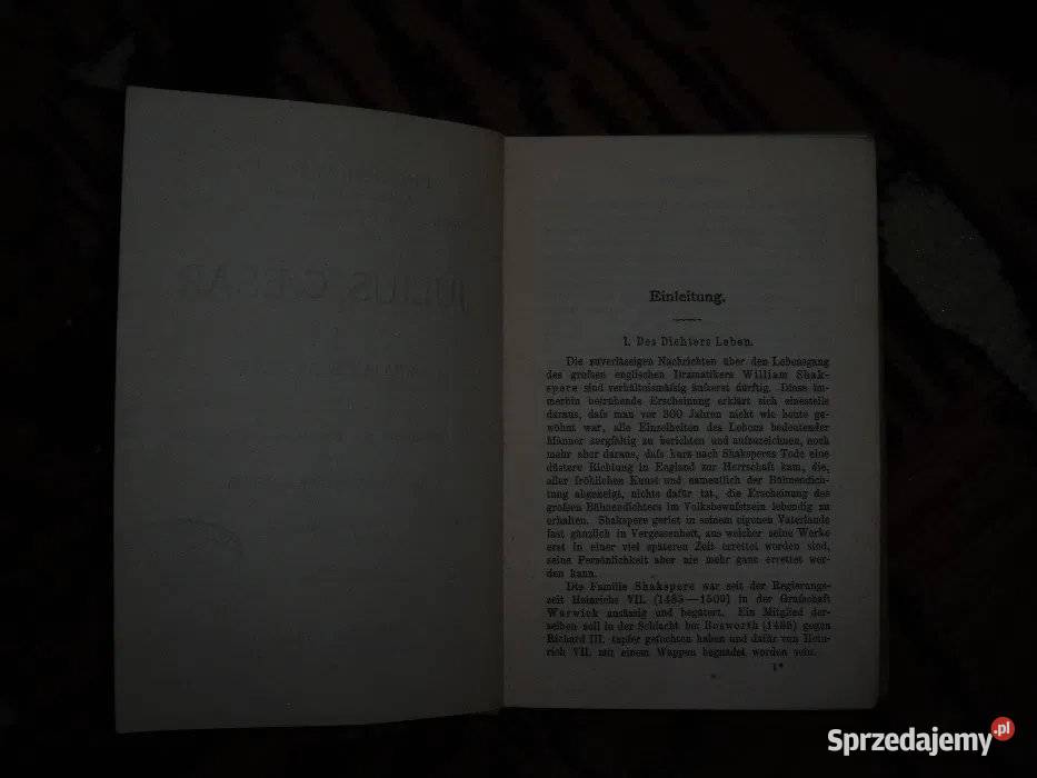 Książeczka Julius Caesar dolnośląskie Wrocław sprzedam
