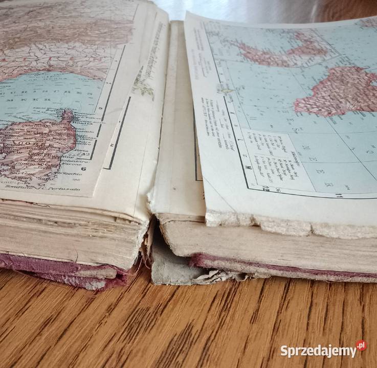 Atlas Grosser Volksatlas 1937r Nakło nad Notecią sprzedam