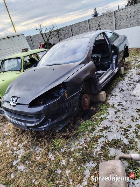 Zderzak peugeot 407 coupe silnik skrzynia Mórkowo