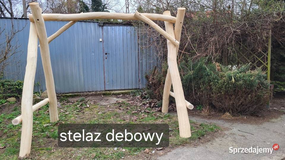 Hustawka ogrodowa drewno Krzesła ogrodowe Syców