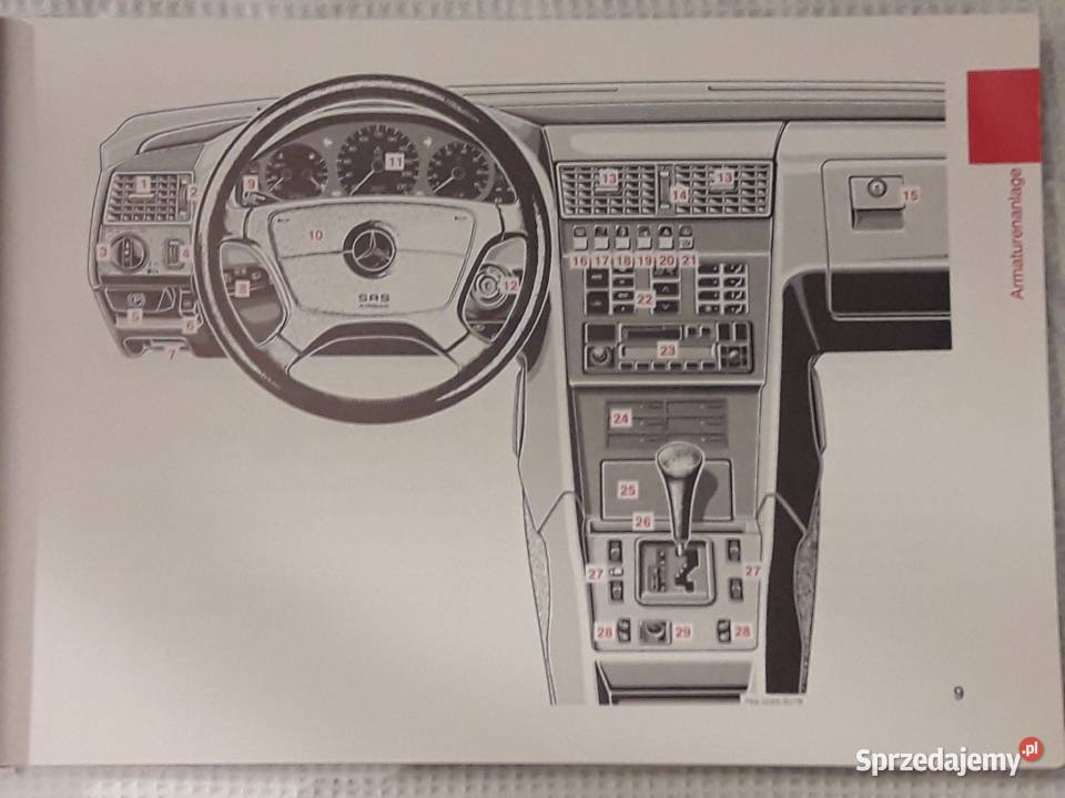 Mercedes W202 C180 Cklasa instrukcja obsługi Piotrków Trybunalski