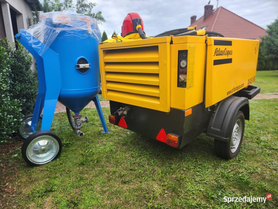 Atlascopco Nowa piaskarka zestaw Dostawa Kraków