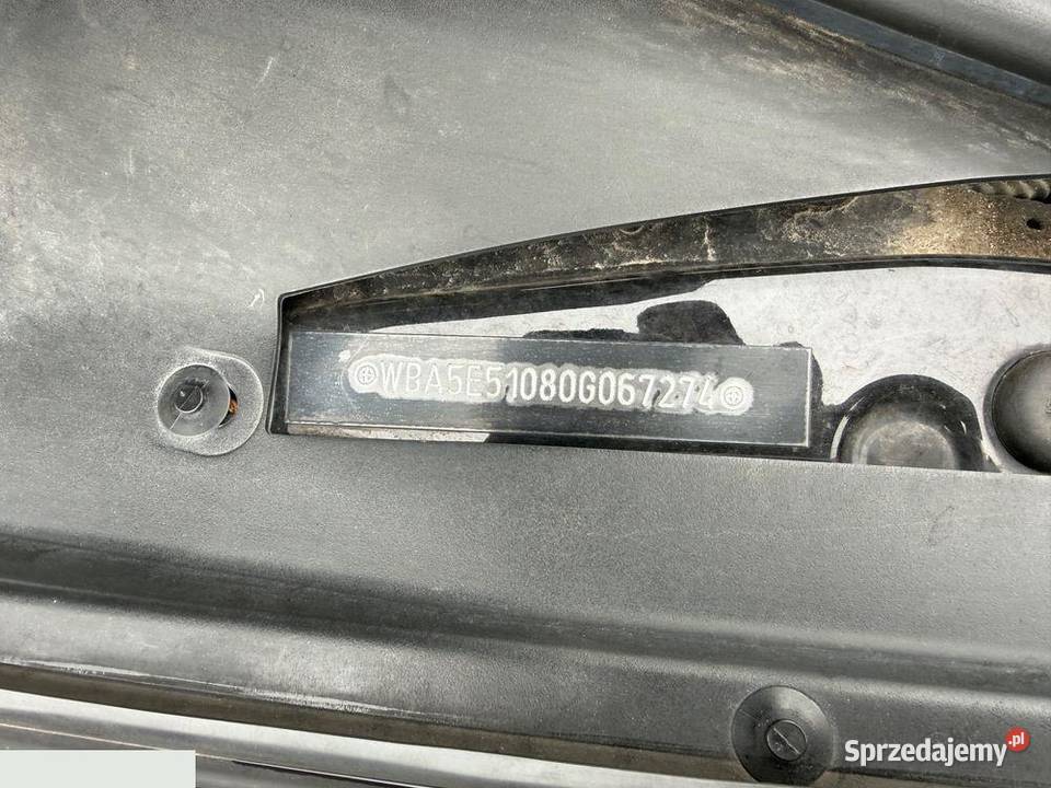 BMW Seria 5 520d 20 Diesel 190 salon Polska Seria 5 Dzietrzkowice