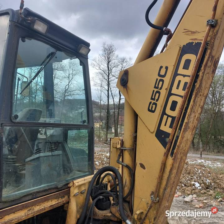 Koparko ładowarka FORD HOLLAND 655C Niebylec