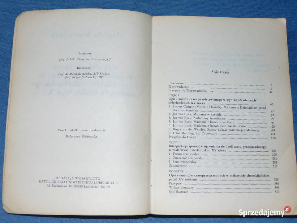 Zagadnienie czasu przedstawionego w obrazie sztuka, kultura i etnologia Lublin