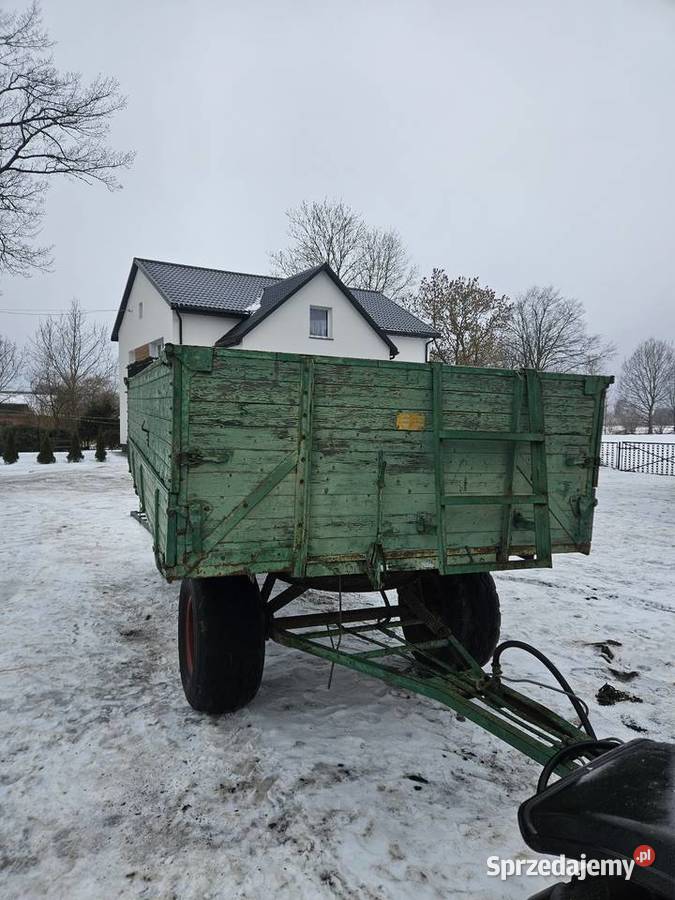 Przyczepa rolnicza 7 ton zachodniopomorskie Darłowo sprzedam