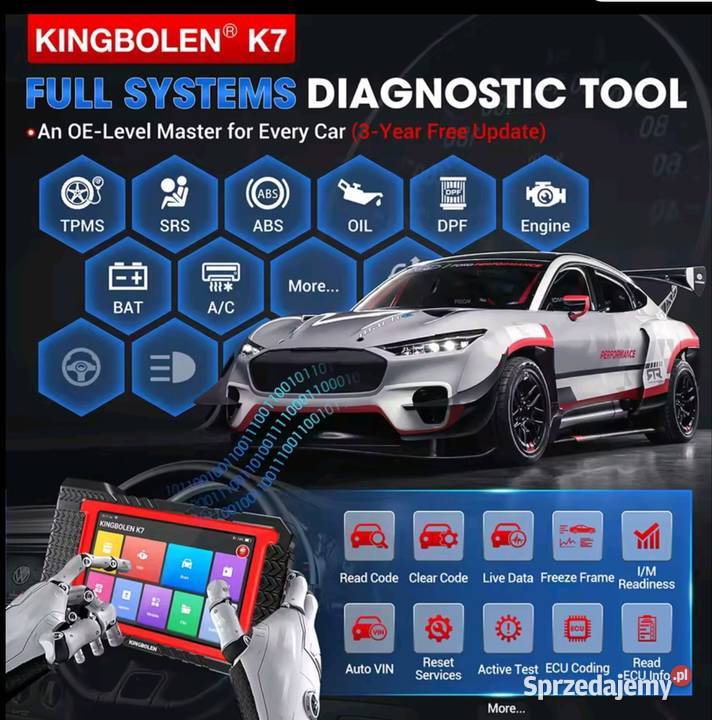 KINGBOLEN K7 Dożywotnia Aktualizacja Interfejs Wrocław