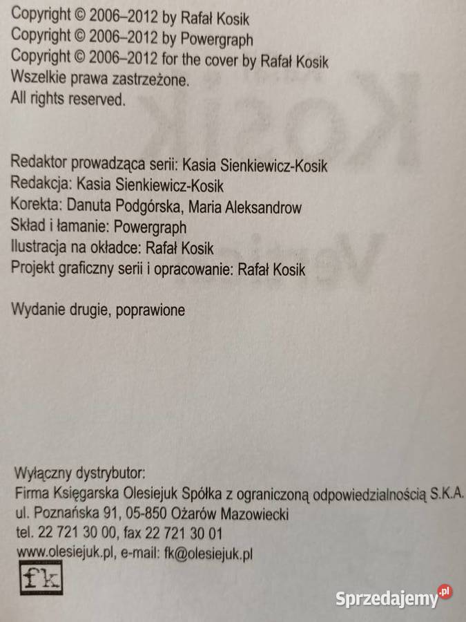 Vertical Kosik dziecięce książki Warszawa twarda sprzedam