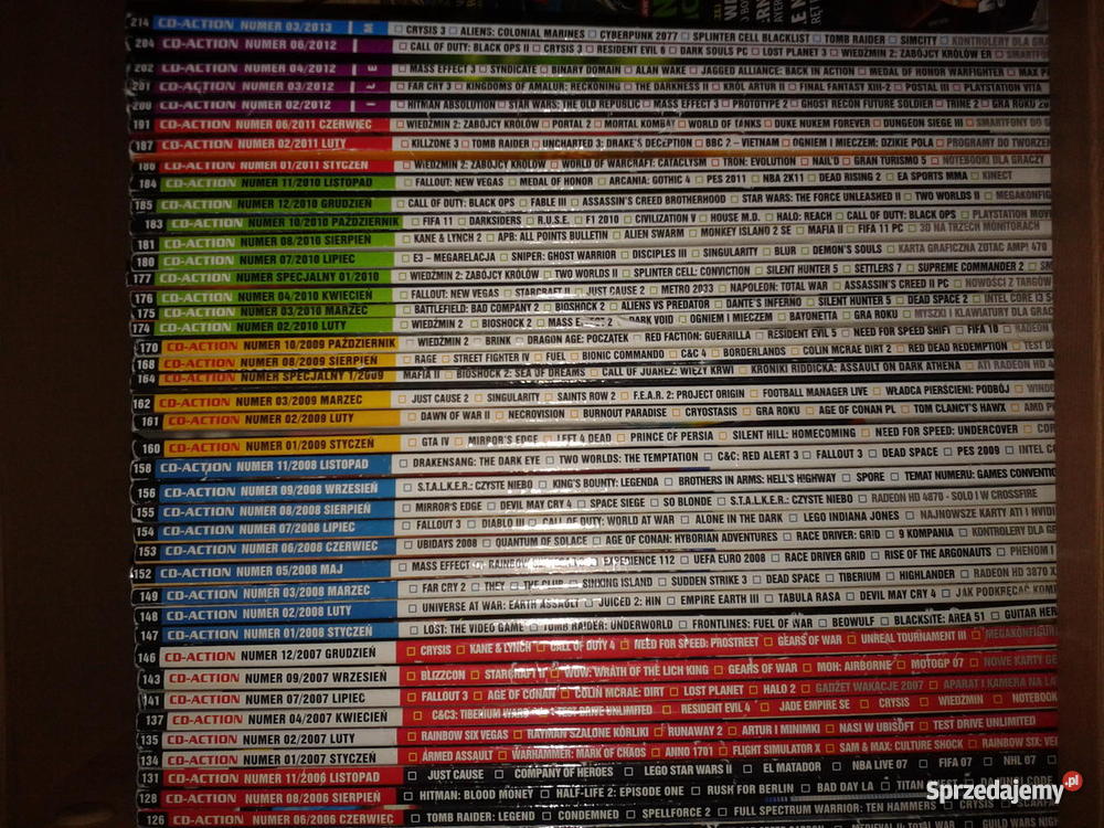 kolekcja 42 gazet CDA CD action opolskie