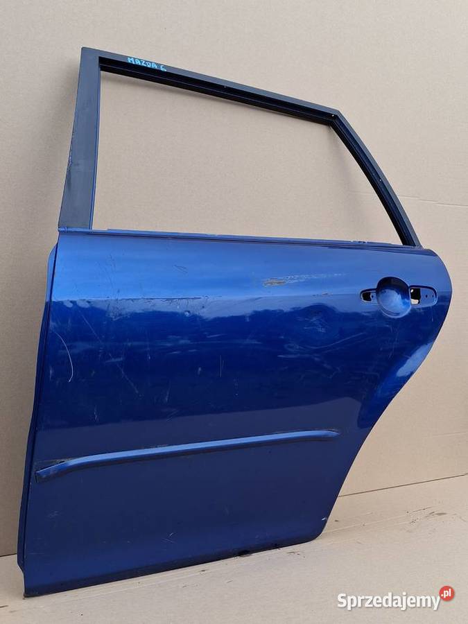MAZDA 6 KOMBI 0207 DRZWI LEWE TYLNE LEWY TYŁ lubuskie Bieleń