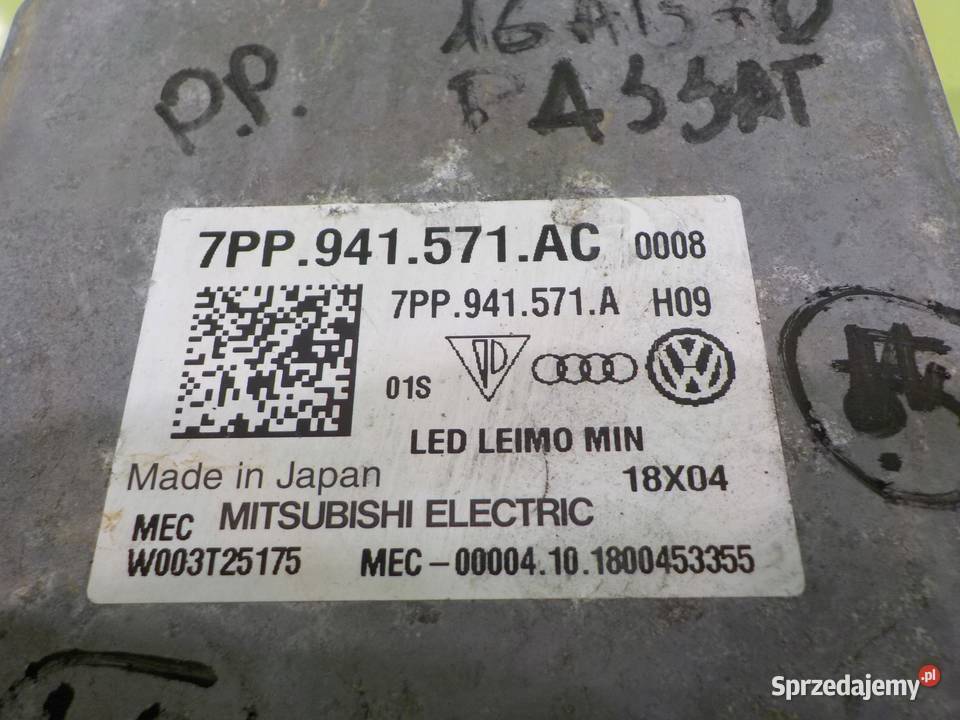 VW PASSAT B8 19r 15 modul przetwornica swiatel