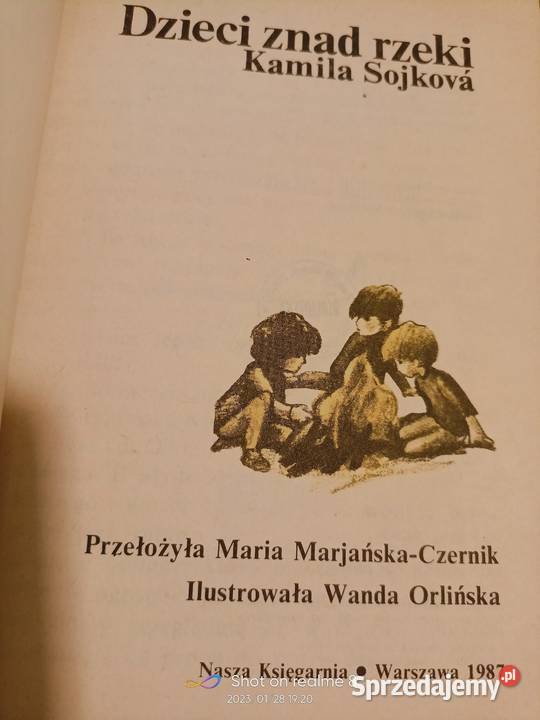 Dzieci Znad rzeki Sojkowa unikatowy egzemplarz mazowieckie