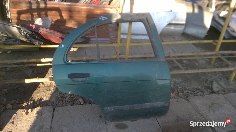 nissan almera drzwi prawe tył 1996 1997 1998 Karoseria Byków
