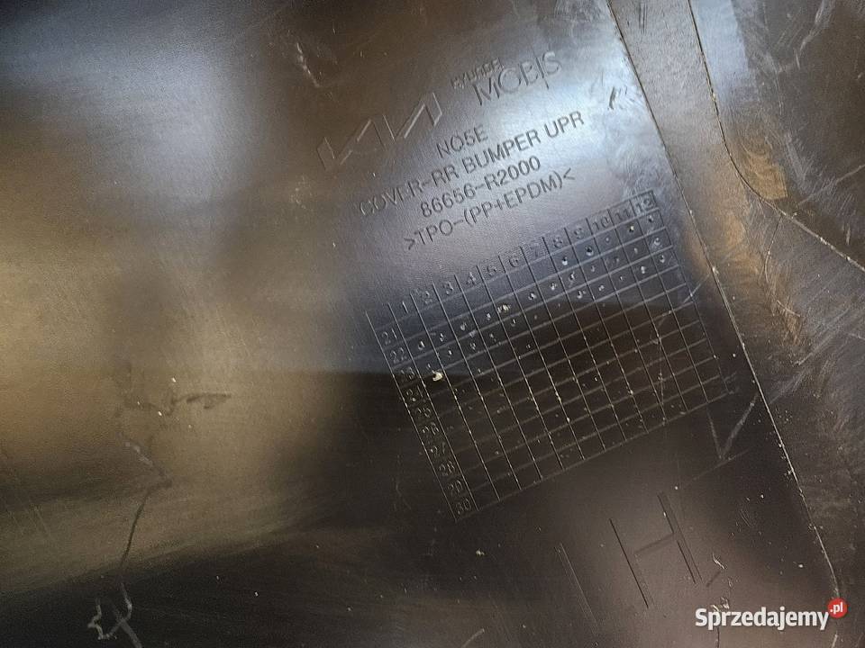 KIA SPORTAGE 5 V NAROŻNIK LEWY ZDERZAKA TYŁ Międzychód