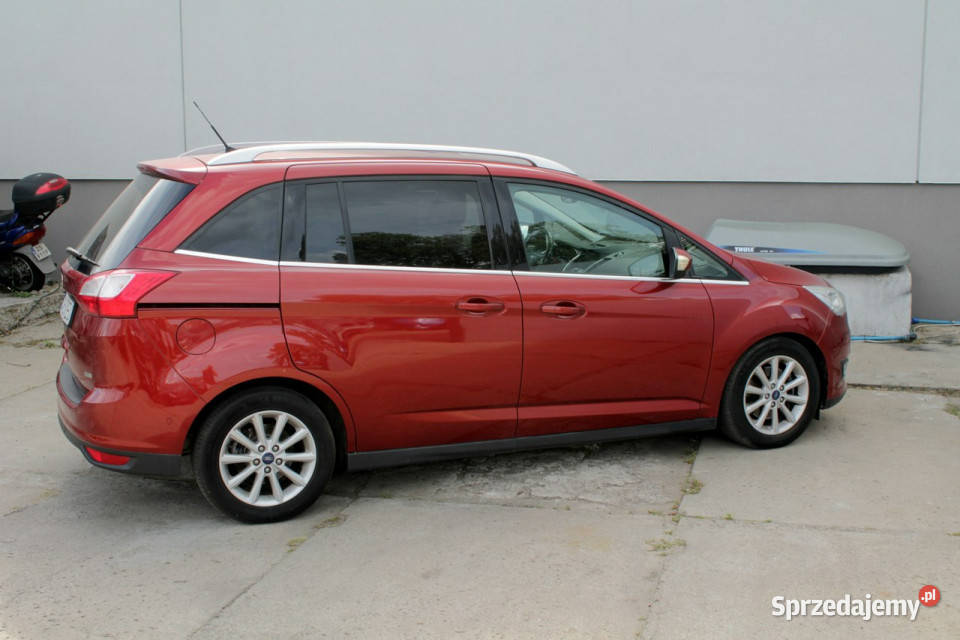 Ford Grand C Benzyna park assist nawigacja elektrochrom. lusterko wst. Szczecin