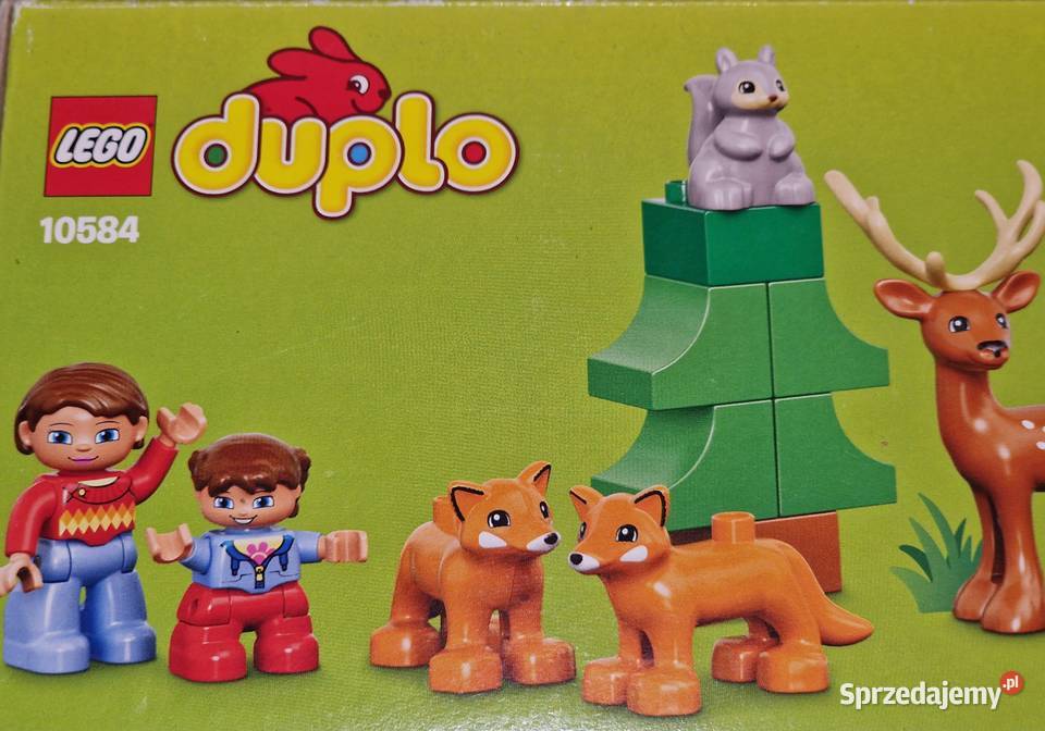 LEGO DUPLO 10584 Leśny park pudełko instrukcja Klocki mazowieckie Warszawa