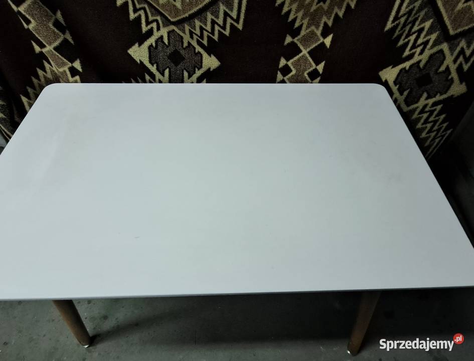 stół stolik biały drewniane nogi prostokąt Stoły Stoły Warszawa sprzedam