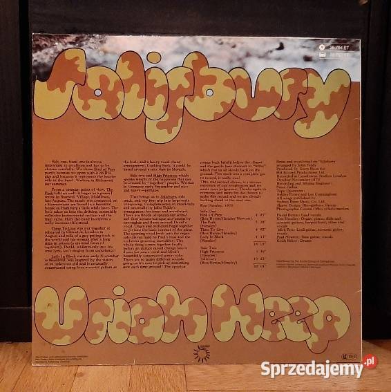 Uriah Heep Salisbury winyl Warszawa sprzedam