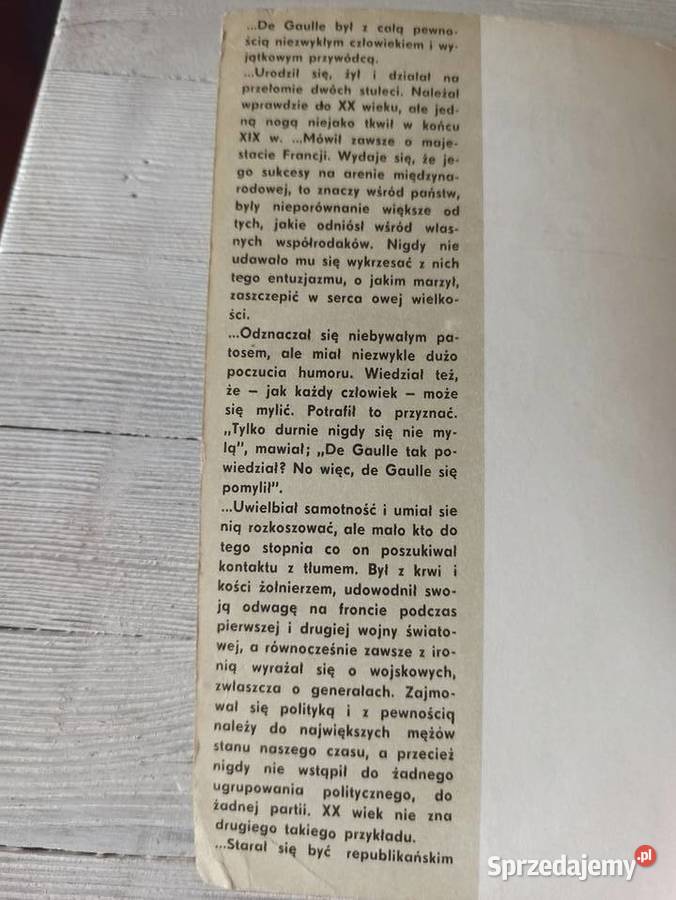Charles De Gaulle Jan Gerhard tom 2 wydanie Bielsko-Biała