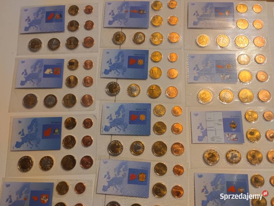 zestaw euro próby POLSKA i inne kraje Białystok