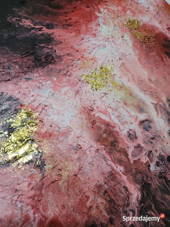 Duży obraz teksturowany 55x75 Kępno sprzedam