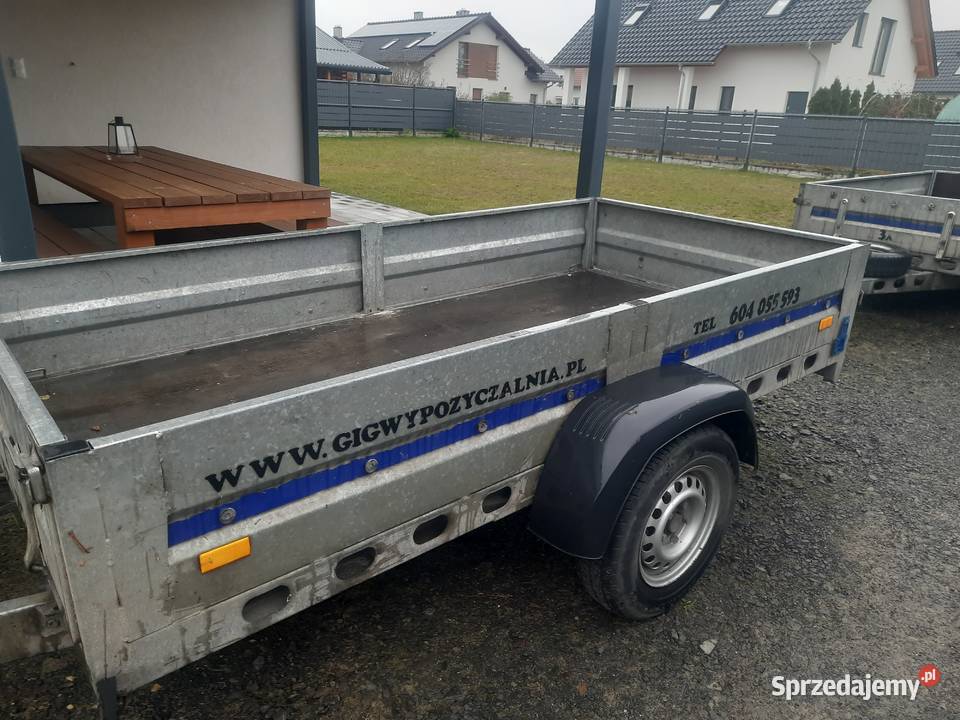 Przyczepa Wiola lekka wzmocniona DMC 650 towarowe Opole