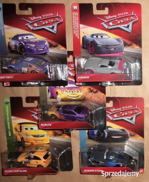 resoraki Disney Pixar Auta Cars 3 rev roadages Mattel podkarpackie Rzeszów