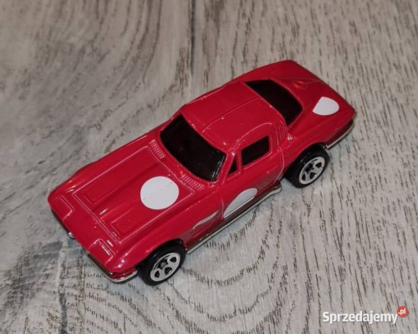 Autko samochód resorak Hot Wheels Corvette Sting Łódź