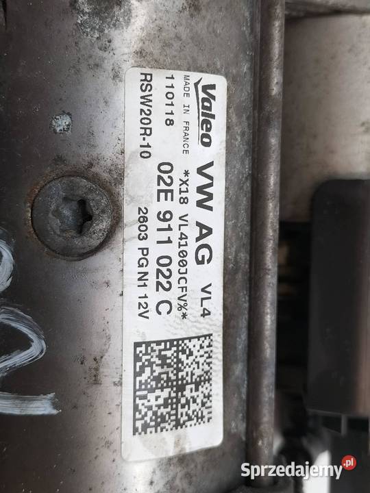 ROZRUSZNIK 02E911022C 20 TDI VW Volkswagen