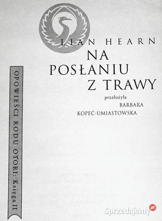 Na posłaniu z trawy Lian Hearn sprzedam