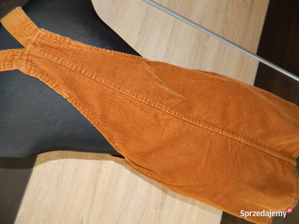 Denim Co sztruksowa spódnica na szelkach 36 Spódnice i sukienki Trzebinia sprzedam