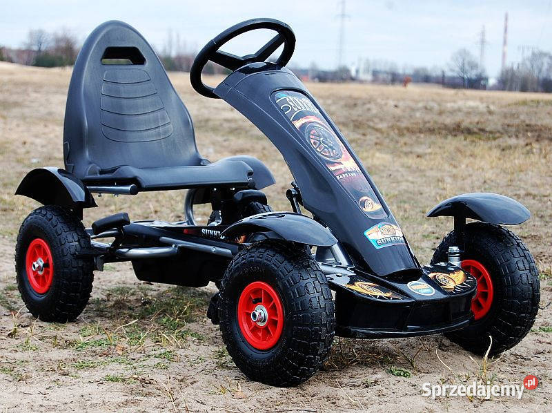 BAWIBUS pojazd GOKART NA PEDAŁY pompowane koła 3 lata+