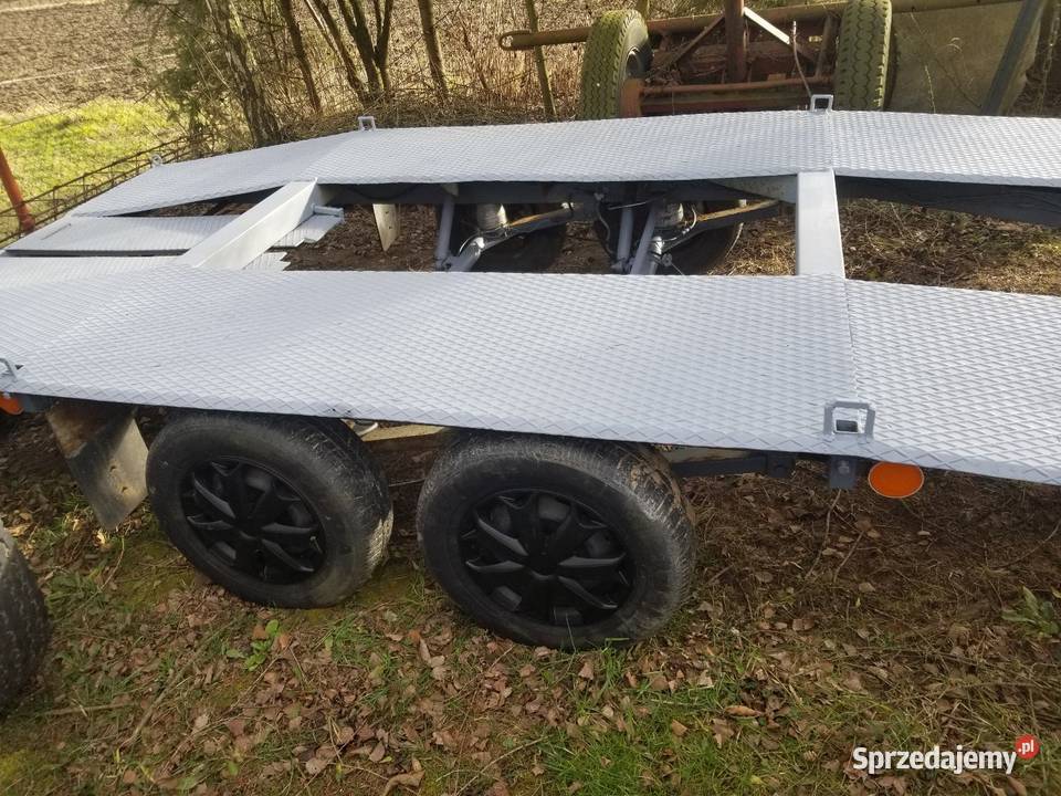 Laweta dwu osiowa Zarejestrowana Przyczepy i naczepy