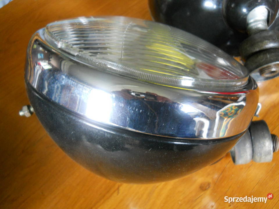 Lampy reflektory przedanie częściowo chromowane nieuszkodzony Części zamienne Biecz