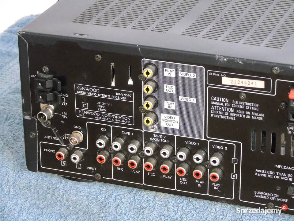 Amplituner wzmacniacz Kenwood KRV7040 mocny Jasło