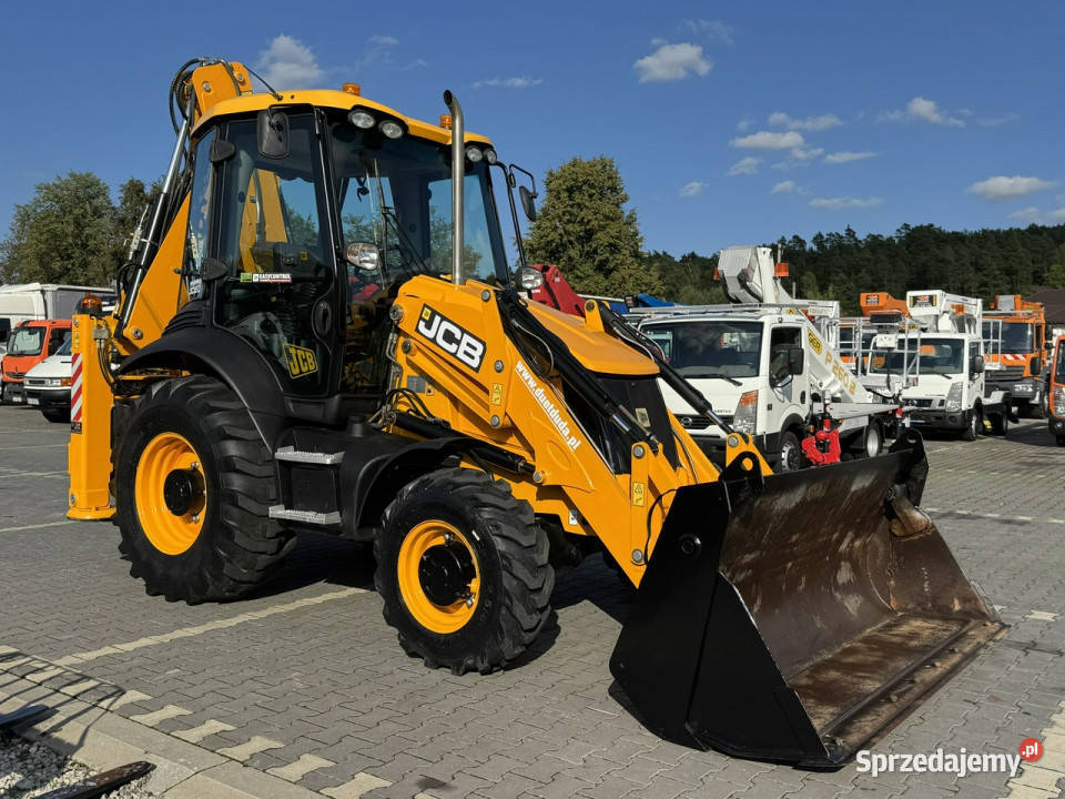 standardowa JCB 3CX Joystick Szybkozłącze Tył Widełki