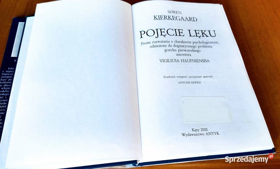 Pojęcie lęku proste rozważania o charakterze Gdańsk