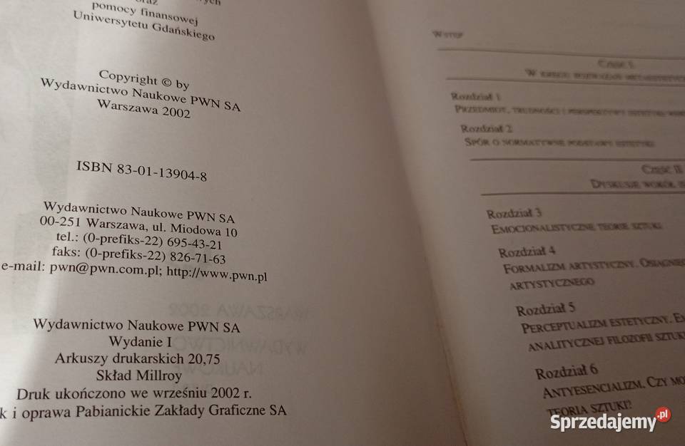 Główne kontrowersje estetyki współczesnej Bohdan Gdańsk