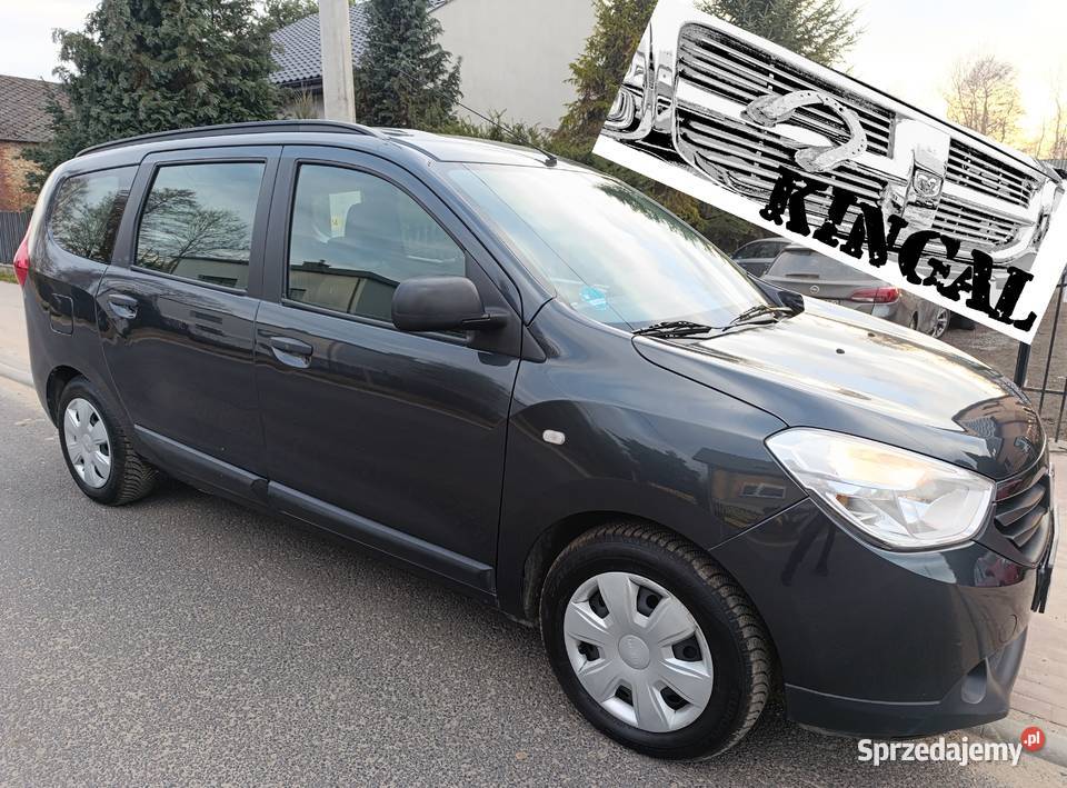 Dacia Lodgy 16 benzyna 2013r udok przebieg śląskie Lgota-Mokrzesz