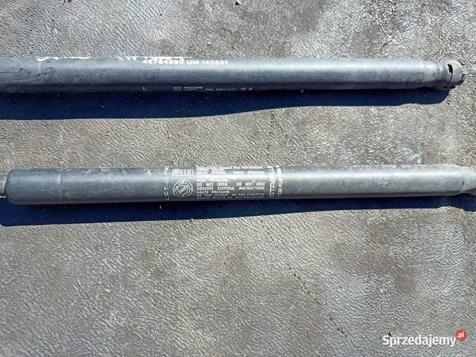 siłowniki maski fiat stilo