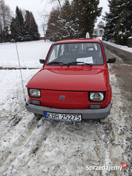 Fiat 126p 1999 czerwony Brzesko