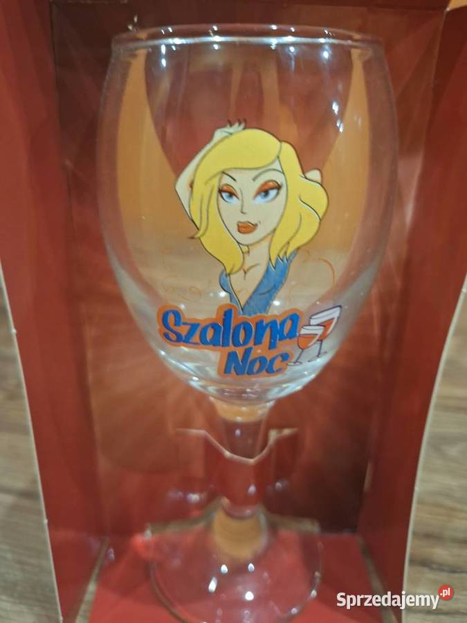 Kieliszek z nadrukiem Szalona noc wielkopolskie Konin