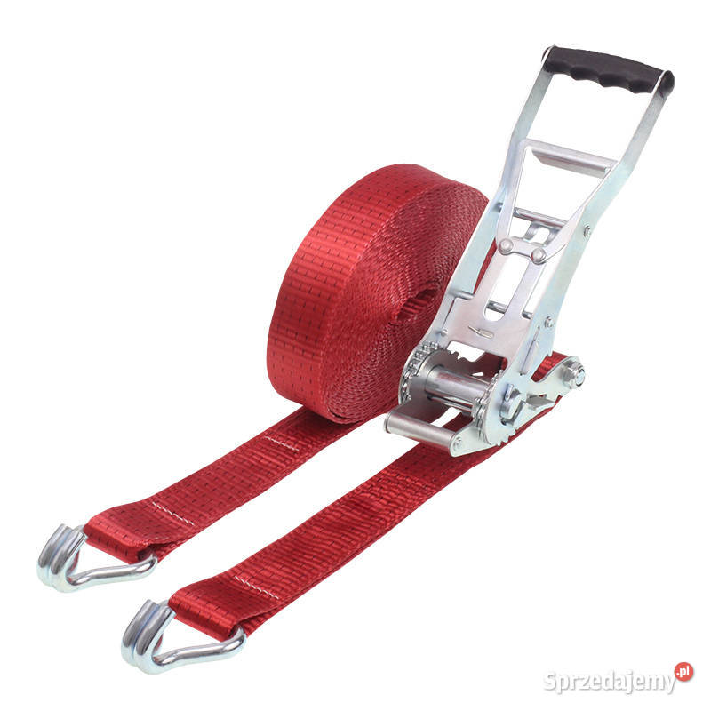 PAS TRANSPORTOWY 50T 90M B50MM ERGO CZERWONY