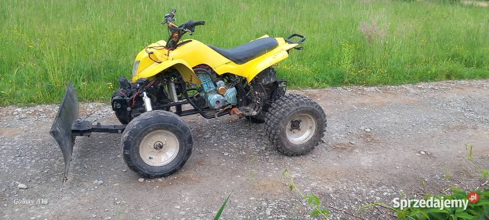 Quad bashan 200pług wyciągarka nieuszkodzony Wielopole Skrzyńskie