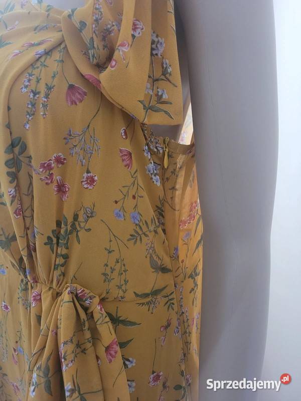 PRETTYLITTLETHING sukienka maxi kwiaty lato Rozmiar 40(L) Kalisz sprzedam