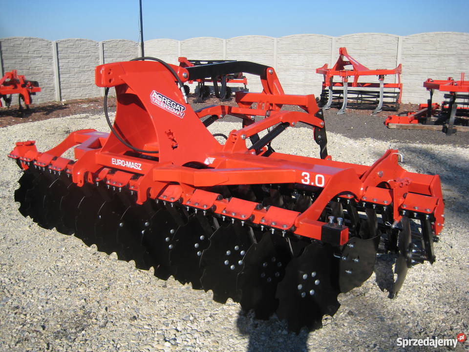 agregat uprawowo siewny talerzowy producent nieuszkodzony Tuszyn sprzedam