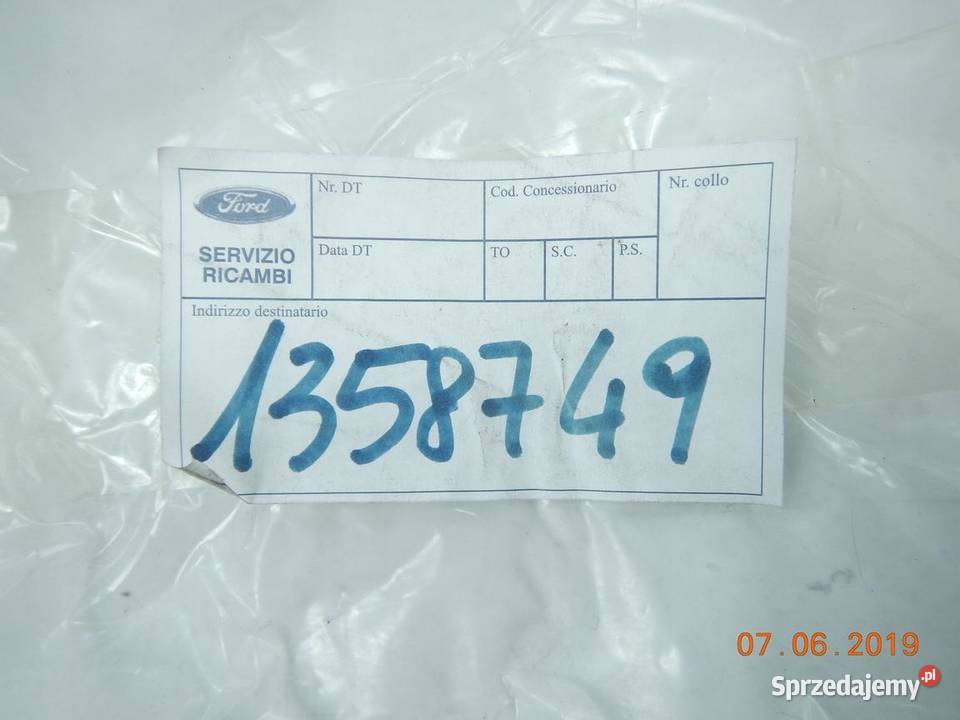 DOKŁADKA ZDERZAK LEWY TYŁ FORD RANGER 9803 ASO osobowe Części samochodowe lubelskie sprzedam