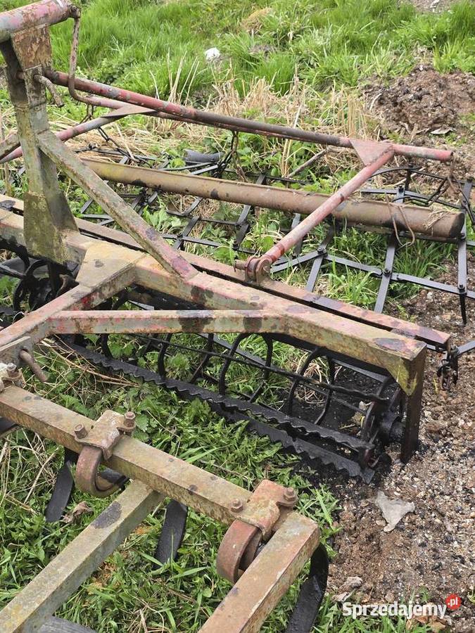 Agregat uprawowy bierny 24 m brona zębowa z Radocza